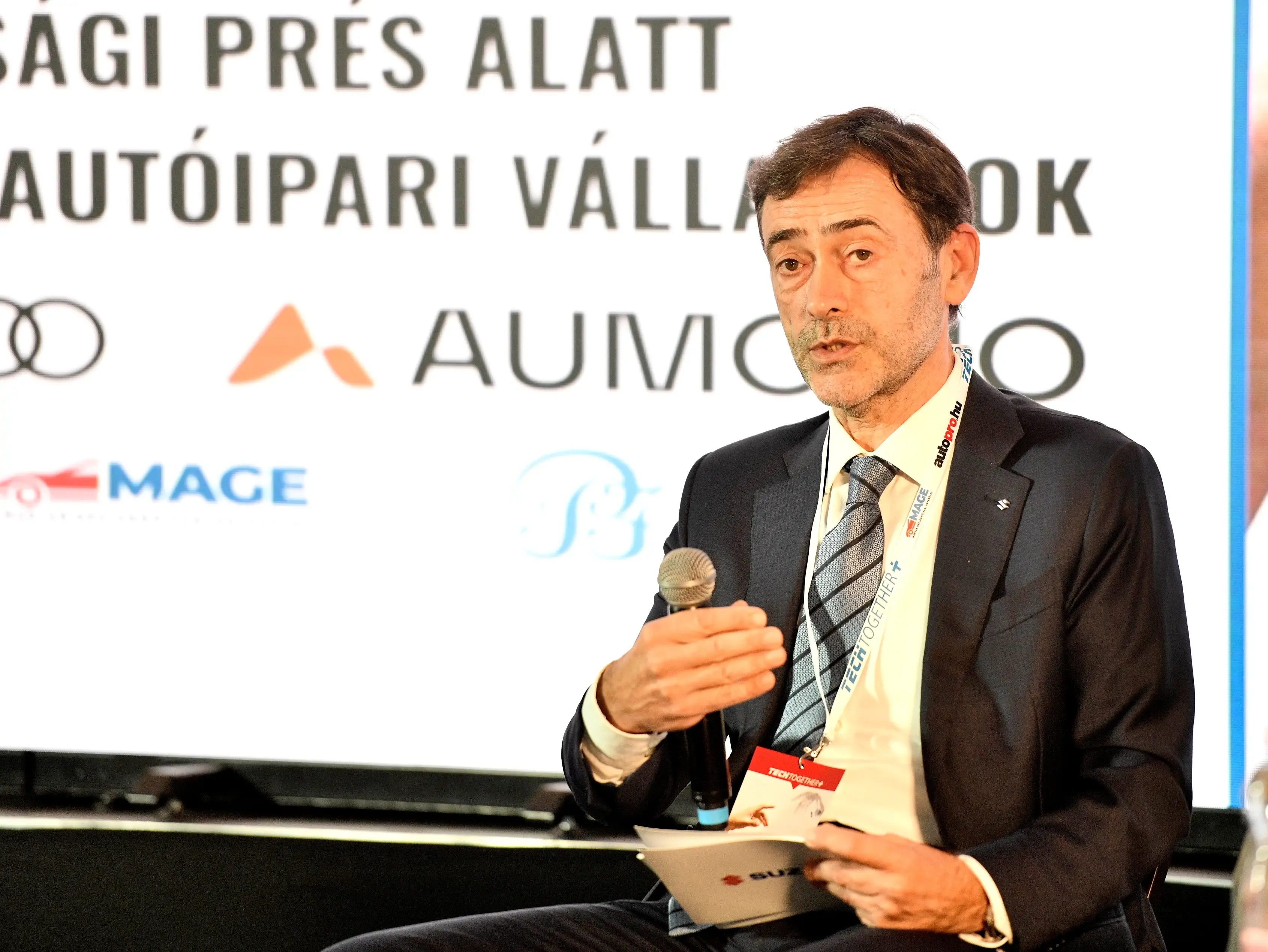 Krisztián Róbert, a Magyar Suzuki Zrt. vezérigazgató-helyettese